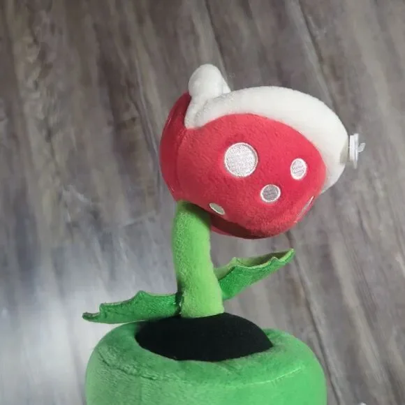 Piranha Plant All Star Plush 9" Super Mario Bros Little Buddy 1594 AC27 - Picture 10 of 11
